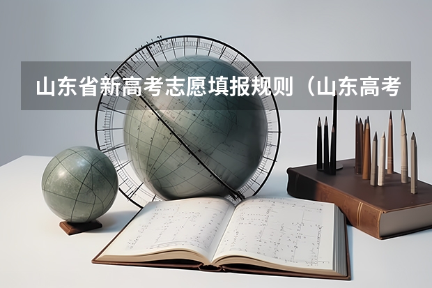 山东省新高考志愿填报规则（山东高考志愿可以填几个专业）