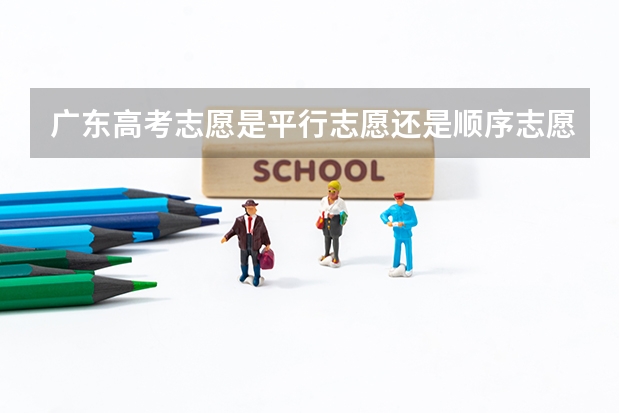 广东高考志愿是平行志愿还是顺序志愿（2023年广东高考志愿填报规则）
