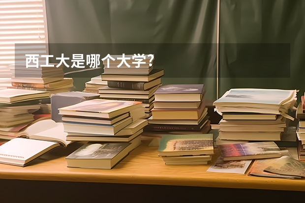 西工大是哪个大学?