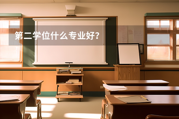 第二学位什么专业好?