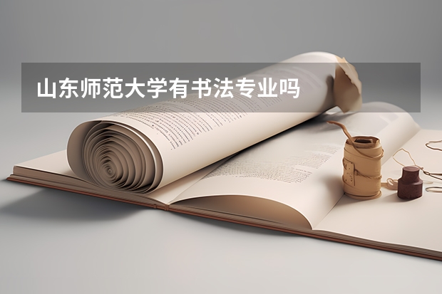 山东师范大学有书法专业吗
