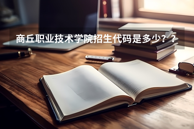 商丘职业技术学院招生代码是多少??