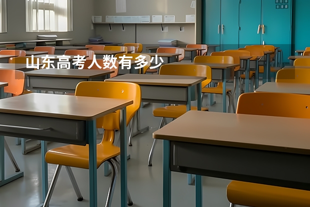 山东高考人数有多少