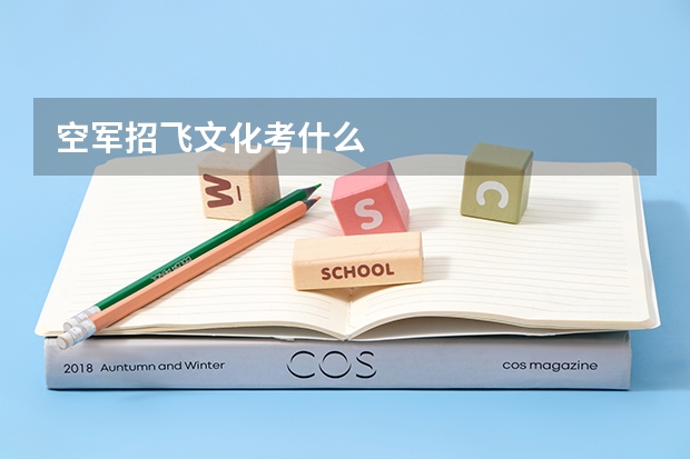 空军招飞文化考什么